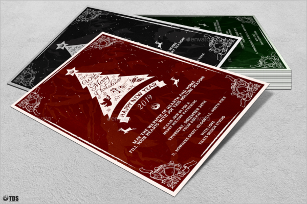 Christmas Invitation Background