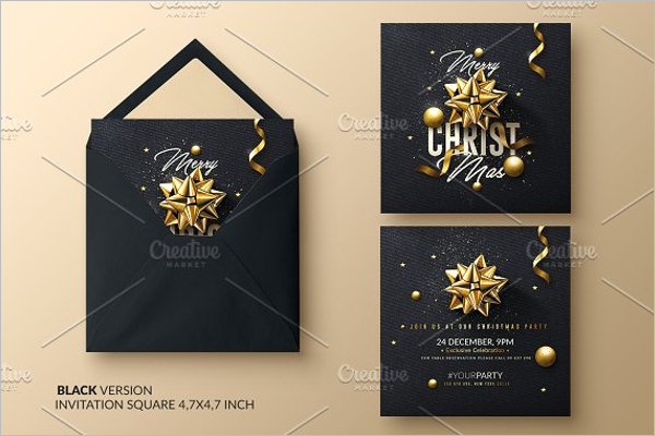 Christmas Invitation Design