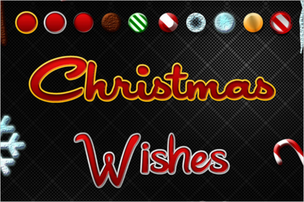 Christmas Photoshop Fonts