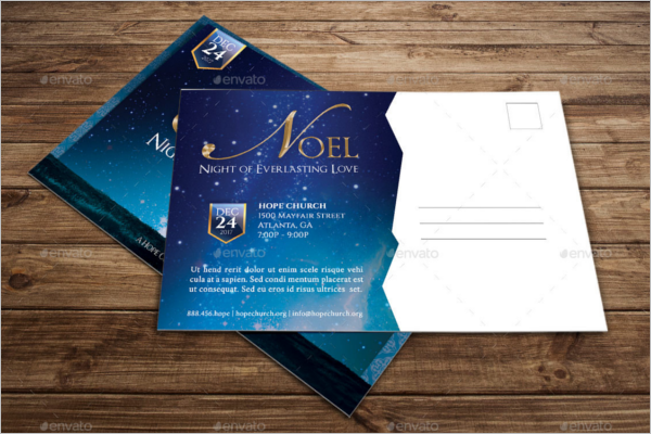 Christmas Postcard Idea Design
