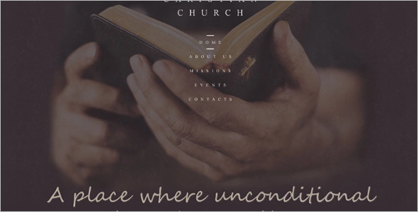 Church Website Idea Design