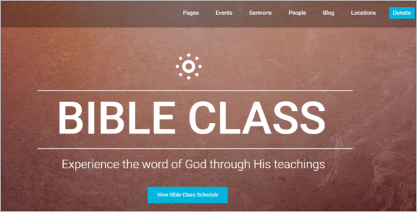 Church Website Template for Dreamwaver