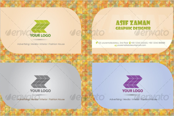 Clean Visiting Card Design