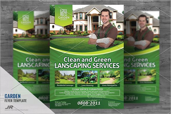 Cleaning Flyer Template PSD