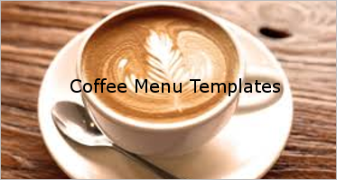 Coffee Menu Templates