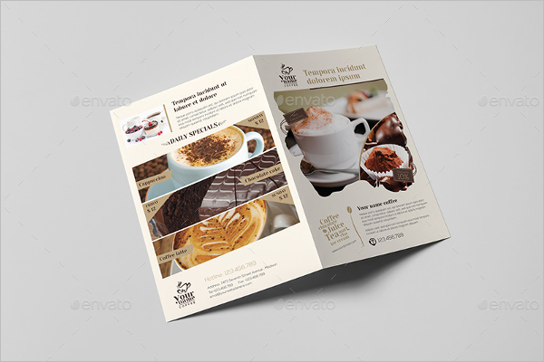 Coffee Shop Menu Template Word