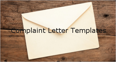 Complaint Letter Templates