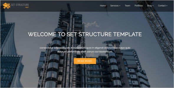 Construction Corporate Business Drupal 8 Theme