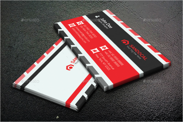 Corporate Office Business Card Design