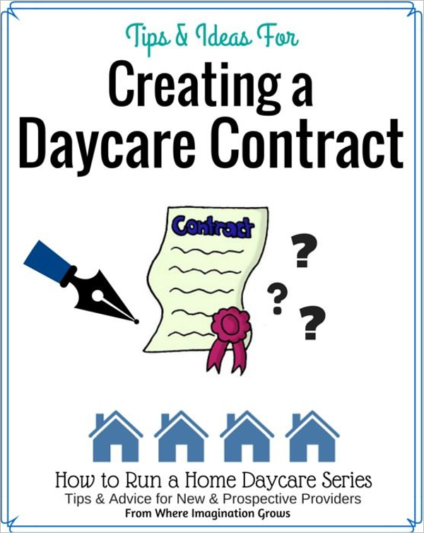 Creating a Home Daycare Template