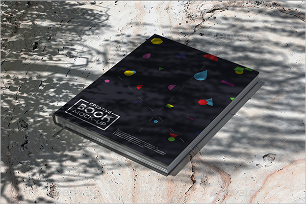 Creative Book Mock-Up Template
