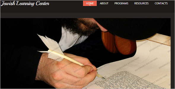 Custom Church Website Template