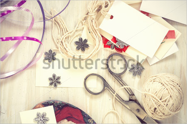 Decorative Christmas Craft Template