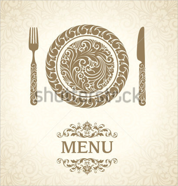 Dinner Menu Design Template