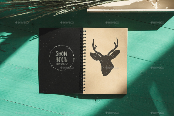 Draft Book Mockup Template