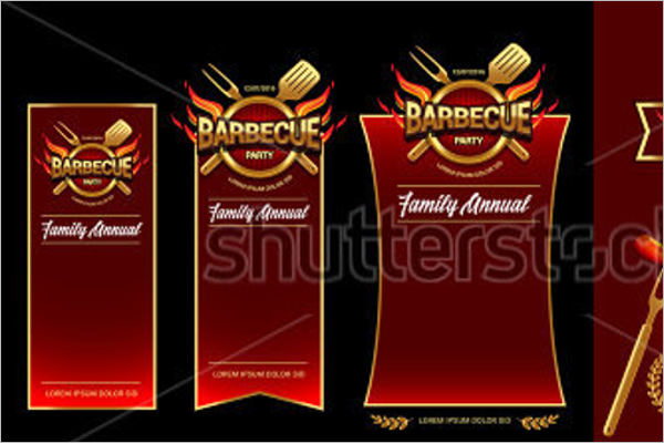 Editable BBQ Brochure Design
