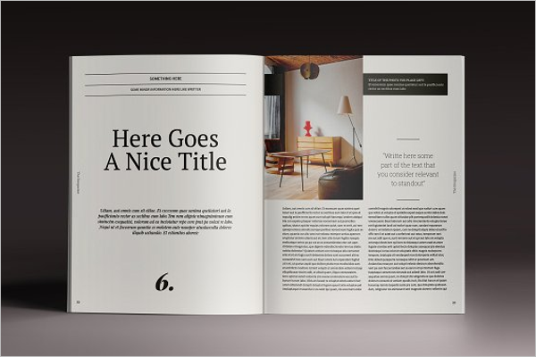 Editable Brochure Design