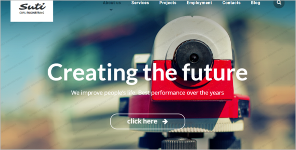 Engineering Consultancy Website Template