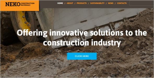 Engineering Drafting Website Template