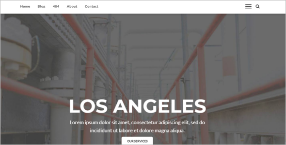 Engineering Theme WordPress