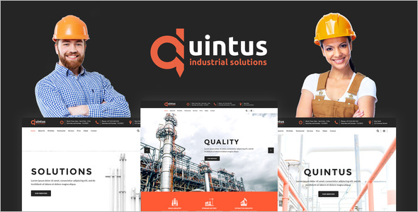 Engineering Tool Website Template