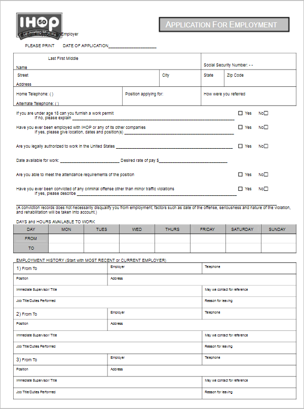 30 Application Form Templates Free Word Excel PDF Examples