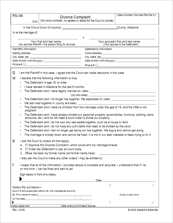 download gifs fake divorce papers pdf download