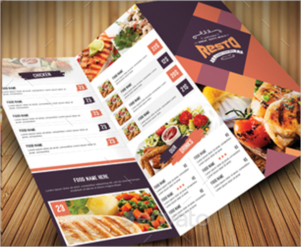 Food Menu Bundle Template