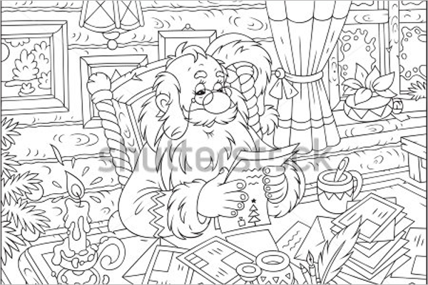 Free Christmas Coloring Page
