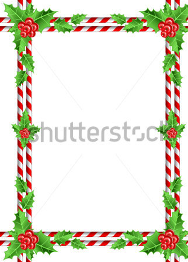 Free Christmas Stationery Template