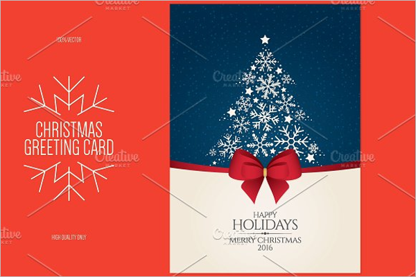 Free Photo Christmas Card Template