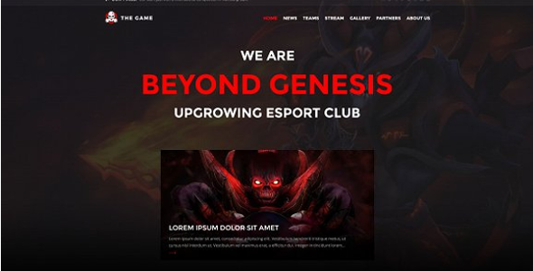 eGames - Best Mobile-Ready Gaming Website Template 2023 - Colorlib