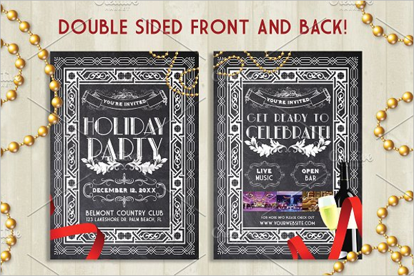 Holiday Party Flyer Ideas