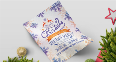 Holiday Party Flyer Templates