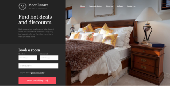 Hotel Web Responsive Template