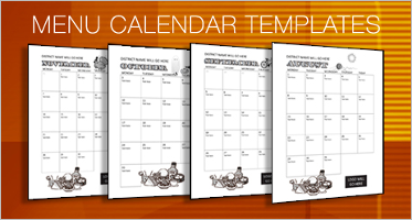 Menu Calendar Templates