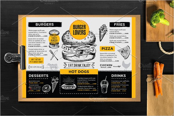 Menu Restaurant Bundle Template