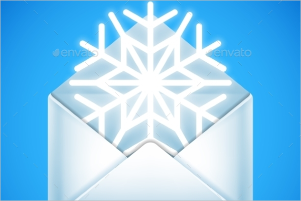 Merry Christmas Envelope Template
