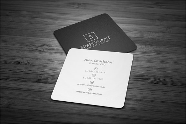 Minimal Business Card Design