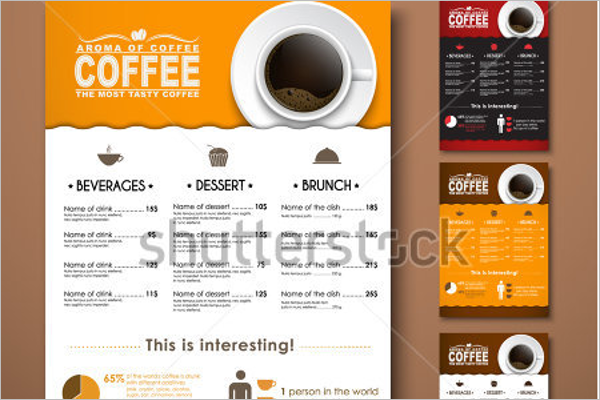 Minimal Coffee Menu Template
