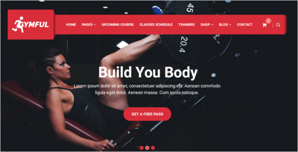 27+ Best Gym Website Templates Free Fitness Website Themes