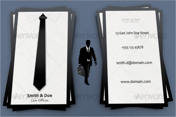 Office Business Card Organizer Template