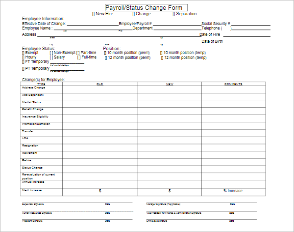 Payroll Tracking Sheet