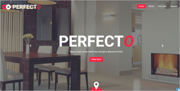 Personal Hotel Website Template