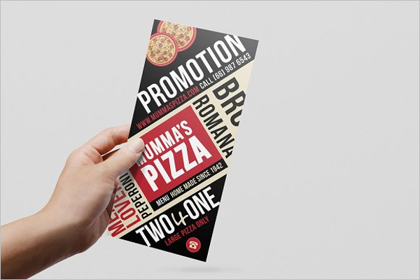 Pizza Menu Vector Design