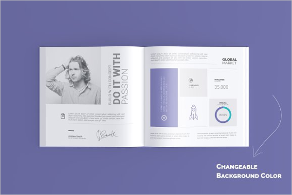 Print Book Mockup Template