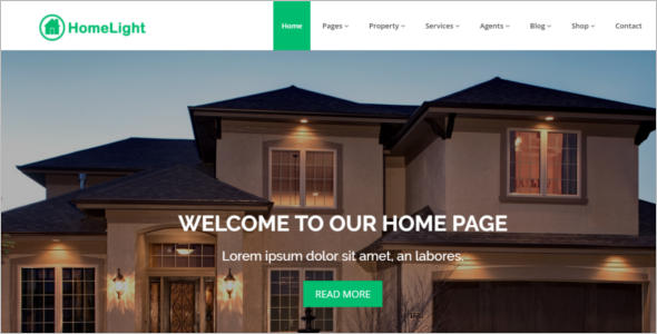 Real Estate HTML Website Template