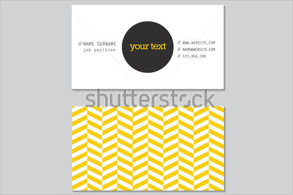 Realistic Business Card Design