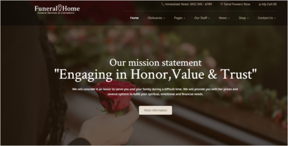 Responsive Church Website Template