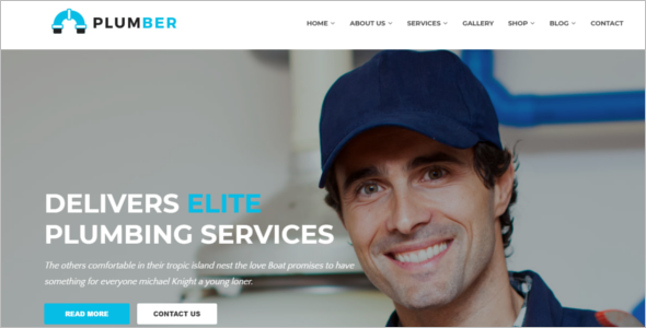Responsive Construction Website Template